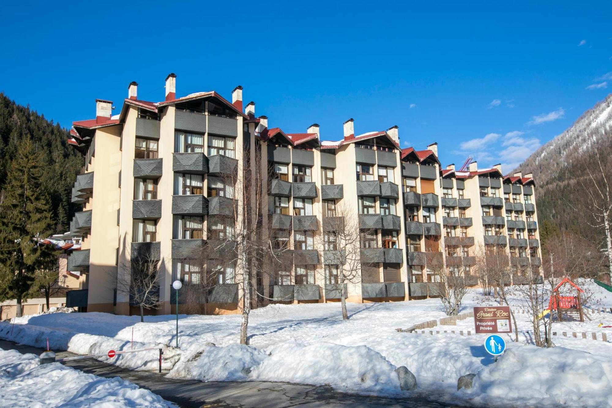 Residence Grand Roc - Campanules 322 - Happy Rentals 샤모니 외부 사진
